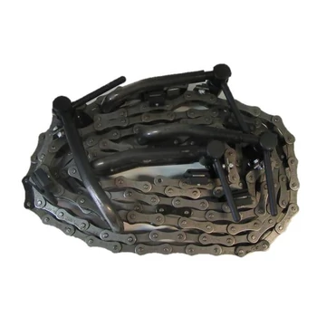 Golyóelevátor lánc, 3 kanállal, 160 cm tengely távolságú elevátorhoz