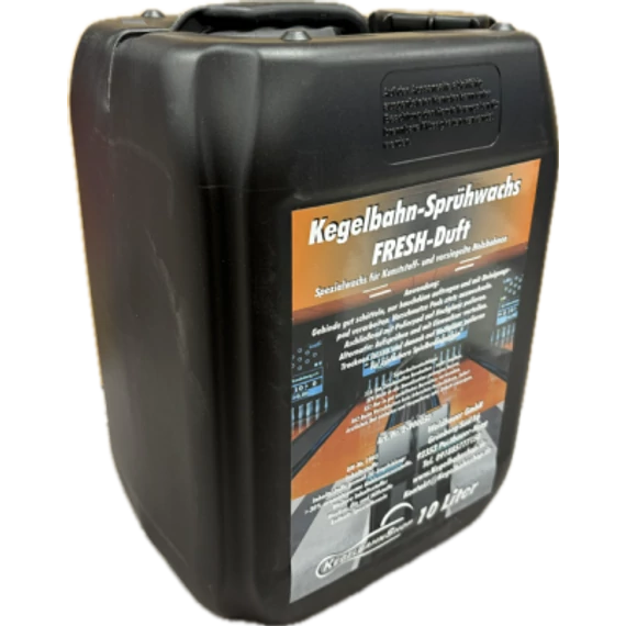 Tekepálya wax, 10 liter, német
