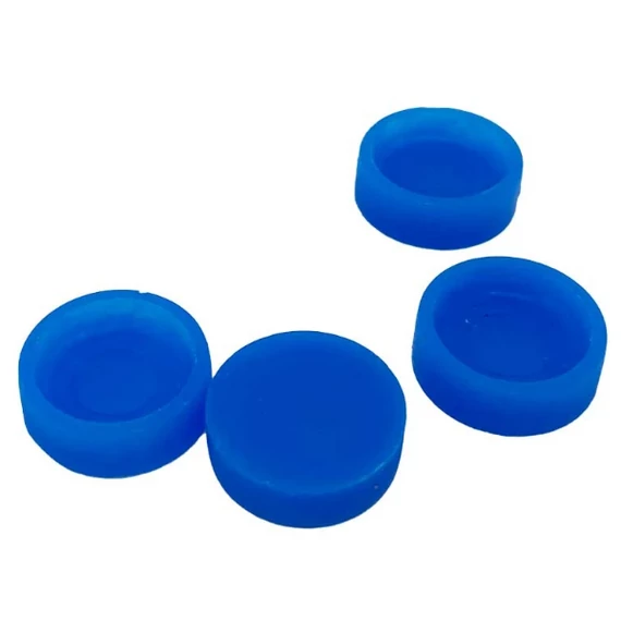 Csavartakaró sapka, 13 mm, Funk kék, 10 db, Screw-Caps